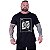 Camiseta Longline Estampada Plus Size MXD Conceito Manga Curta Skull Card - Imagem 1
