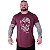 Camiseta Longline Estampada Plus Size MXD Conceito Manga Curta Caveira Liquida - Imagem 2