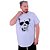 Camiseta Longline Estampada Plus Size MXD Conceito Manga Curta Ghost Skull - Imagem 1