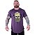 Camiseta Longline Estampada Plus Size MXD Conceito Manga Curta Caveira Boné - Imagem 3
