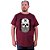 Camiseta Longline Estampada Plus Size MXD Conceito Manga Curta Caveira Boné - Imagem 3