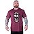 Camiseta Tradicional Estampada Plus Size Curta MXD Conceito Caveira Lenhadora - Imagem 5