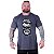 Camiseta Tradicional Estampada Plus Size Curta MXD Conceito Caveira Lenhadora - Imagem 4