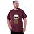 Camiseta Tradicional Estampada Plus Size Curta MXD Conceito Caveira Moicano - Imagem 1
