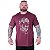 Camiseta Tradicional Estampada Plus Size Curta MXD Conceito Caveira Liquida - Imagem 1