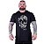 Camiseta Tradicional Estampada Plus Size Curta MXD Conceito Caveira Liquida - Imagem 3