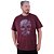 Camiseta Tradicional Estampada Plus Size Curta MXD Conceito Caveira Liquida - Imagem 3