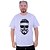 Camiseta Tradicional Estampada Plus Size Curta MXD Conceito Caveira Bigode Francês - Imagem 2