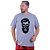Camiseta Tradicional Estampada Plus Size Curta MXD Conceito Caveira Hipster - Imagem 2