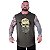 Regata Machão Longline Estampada Sem Manga Plus Size MXD Conceito Caveira Boné - Imagem 2