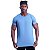 Camiseta Dry Premium Tradicional MXD Conceito Fit em 100% Poliamida String Furadinho Azul Noite - Imagem 1