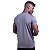 Camiseta UV50+ Tradicional MXD Conceito Dry Fit 90% Poliéster 10% Elastano MultiFresh Cinza Chumbo - Imagem 3