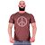 Camiseta Tradicional Masculina Manga Curta MXD Conceito Simbolo Da Paz - Imagem 9