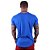 Camiseta Longline 100% Algodão Masculina MXD Conceito Azul Royal - Imagem 3