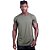 Camiseta UV50+ Tradicional MXD Conceito Dry Fit 90% Poliéster 10% Elastano MultiFresh Verde Oliva - Imagem 4