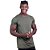Camiseta UV50+ Tradicional MXD Conceito Dry Fit 90% Poliéster 10% Elastano MultiFresh Verde Oliva - Imagem 1