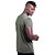 Camiseta UV50+ Tradicional MXD Conceito Dry Fit 90% Poliéster 10% Elastano MultiFresh Verde Oliva - Imagem 2