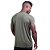 Camiseta UV50+ Tradicional MXD Conceito Dry Fit 90% Poliéster 10% Elastano MultiFresh Verde Oliva - Imagem 3