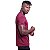 Camiseta UV50+ Tradicional MXD Conceito Dry Fit 90% Poliéster 10% Elastano MultiFresh Vinho - Imagem 2