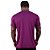 Camiseta Tradicional MXD Conceito Dry Fit 90% Poliéster 10% Elastano UV50+ MultiFresh Acab. Liso Violeta - Imagem 2