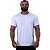 Camiseta Tradicional MXD Conceito Dry Fit 90% Poliéster 10% Elastano UV50+ MultiFresh Acab. Liso Branco - Imagem 1