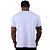 Camiseta Tradicional MXD Conceito Dry Fit 90% Poliéster 10% Elastano UV50+ MultiFresh Acab. Liso Branco - Imagem 2