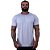 Camiseta Tradicional MXD Conceito Dry Fit 90% Poliéster 10% Elastano UV50+ MultiFresh Acab. Liso Cinza Gelo - Imagem 1