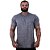Camiseta Tradicional MXD Conceito Dry Fit 100% Poliéster Rajado Furadinho Cinza - Imagem 1