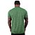 Camiseta Tradicional MXD Conceito Dry Fit 100% Poliéster Rajado Verde - Imagem 2