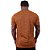 Camiseta Tradicional MXD Conceito Dry Fit 100% Poliéster Rajado Laranja - Imagem 2