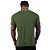 Camiseta Tradicional MXD Conceito Dry Fit em 100% Poliamida String Furadinho Verde Oliva - Imagem 2