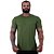 Camiseta Tradicional MXD Conceito Dry Fit em 100% Poliamida String Furadinho Verde Oliva - Imagem 1
