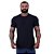 Camiseta Tradicional Masculina MXD Conceito Fio 40.1 Cotton Premium Preto Básico - Imagem 1