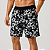 Bermuda Masculina Moletom MXD Conceito Flores Cinza - Imagem 1