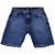 Bermuda Jeans Masculina Echoes Store 98% Algodão 2% Elastano Azul Escuro - Imagem 4