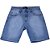 Bermuda Jeans Masculina Echoes Store 98% Algodão 2% Elastano Azul Claro - Imagem 5