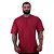 Camiseta Oversized Masculina MXD Conceito Maior Gramatura Vermelho Vinho - Imagem 1