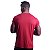 Camiseta Dry Premium Tradicional MXD Conceito Fit em 100% Poliamida StringFuradinho Vermelho Escuro Vinho - Imagem 2