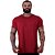Camiseta Tradicional MXD Conceito Dry Fit em 100% Poliamida String Furadinho Vermelho Escuro Vinho - Imagem 1