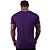 Camiseta Tradicional MXD Conceito Dry Fit em 100% Poliamida String Furadinho Violeta Escuro - Imagem 2