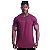 Camiseta Cotton Premium Tradicional fio 40.1 Elastano Masculina MXD Conceito Vermelho Vinho - Imagem 1