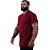 Camiseta Tradicional Masculina MXD Conceito Fio 40.1 Cotton Premium Vermelho Vinho - Imagem 2