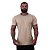 Camiseta Tradicional Masculina MXD Conceito Fio 40.1 Cotton Premium Bege Areia - Imagem 1
