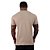 Camiseta Tradicional Masculina MXD Conceito Fio 40.1 Cotton Premium Bege Areia - Imagem 2