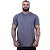 Camiseta Tradicional MXD Conceito Dry Fit 100% Poliéster Furadinho Cinza Escuro - Imagem 1