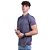 Camisa Polo Piquet Premium Penteado Masculina 50% Algodão 50% Poliéster MXD Conceito Chumbo Solido - Imagem 3