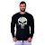 Camiseta Manga Longa Moletinho MXD Conceito Caveira Punisher - Imagem 2