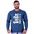 Camiseta Manga Longa Moletinho MXD Conceito No Pain No Gain 100% - Imagem 1