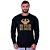 Camiseta Manga Longa Moletinho MXD Conceito No Pain No Gain Fisiculturista - Imagem 3