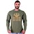 Camiseta Manga Longa Moletinho MXD Conceito No Pain No Gain Fisiculturista - Imagem 1